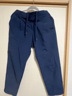 GLOBAL WORK ネイビー ストレートパンツ Sサイズ スラックス