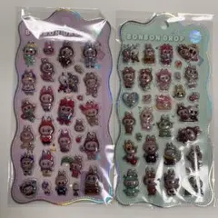 ラブブ ボンボンドロップシール 2枚