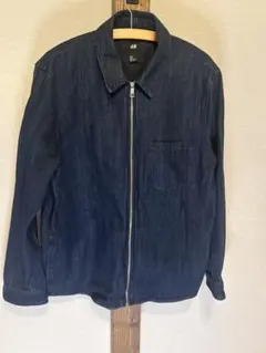 H&M ダークデニムジャケット Lサイズのサムネイル
