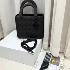 美品に相当するDlor ブラック ハンドバッグ~~