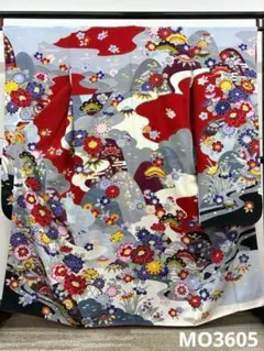 振袖 金駒 金彩 銀通し 紋意匠 身丈168cm 撥水加工済 MO3589 - メルカリ
