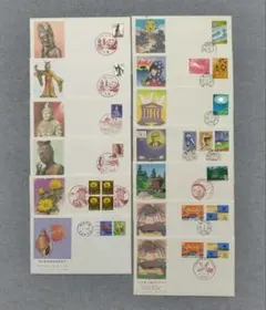 昭和切手　初日カバー　13点　いろいろ　まとめて　コレクション整理