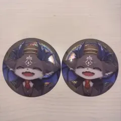 でひでび・でびる 缶バッジ 2点セット