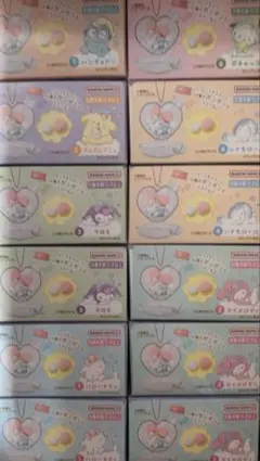 サンリオキャラクターズ　キャラもふケースマスコット 組合せ自由！４コセット