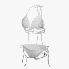 水着・ラッシュガード melt the lady/cut out swim wear ラッシュガード 長袖 セパレート水着 レディース水着 トップス 速乾