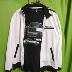 【頭文字D】藤原とうふ店 ジップアップジャージトラックジャケット&トレノTシャツ