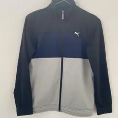 PUMA ジップアップジャケット 150 タグに油性ペンで名前記入あり