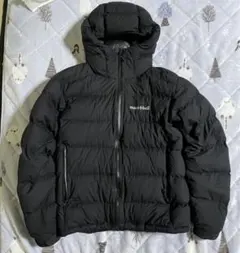 【廃盤品】モンベル パーマフロストライトダウンパーカ ブラック S