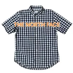 ザノースフェイス ブロックチェック 半袖シャツ M【中古】のサムネイル
