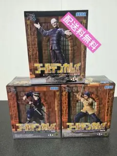 ゴールデンカムイ XrossLink フィギュア 鶴見中尉 鯉登少尉 月島軍曹