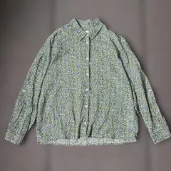 YAECA ヤエカ フローレンス リバティ フラワープリントシャツ 花柄
