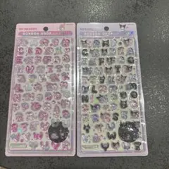 マイメロディ クロミ ボンボンドロップシールセット
