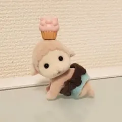 シルバニアファミリー ピンク ヒツジの赤ちゃん ハイハイ はいはい ひつじ 羊