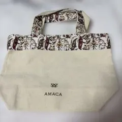 AMACA LIBERTYプリント ミニトートバッグ新品