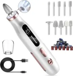 電動ネイルマシン ジェルネイル 爪磨き 甘皮処理 低騒音低振動