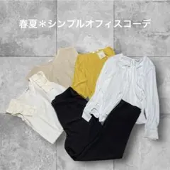 【GW特別価格❣️】春夏　オフィスコーデ　まとめ売り　シンプル　綺麗め　新品あり