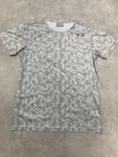 OAKLEY ジオメトリック柄 メッシュTシャツ