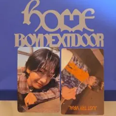 BOYNEXTDOOR　HOME　SHOWCASE　ジェヒョン　 トレカ　2枚