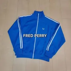 Fred Perry ネイビー ジップアップジャケット - メルカリ