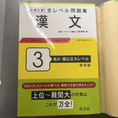 大学入試全レベル問題集 漢文 3
