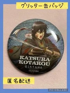 銀魂 攘夷四天王 缶バッジコレクション グリッター缶バッジ 桂小太郎