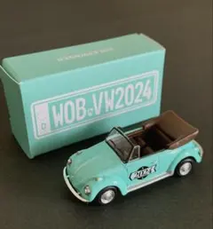 新品未使用！2024年限定 フォルクスワーゲン ビートル ミニカー箱付 モロゾフのサムネイル