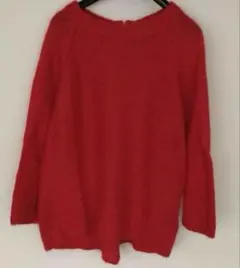 H&M エイチアンドエム　レッド 赤ニットセーター Sサイズ　長袖セーター