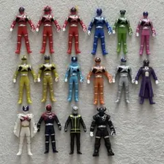 宇宙戦隊キュウレンジャー ミニソフビ 16体セット 11センチ