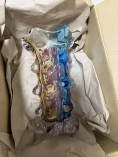 陶器製グラデーション花瓶wfy6 - メルカリ