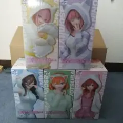 五等分の花嫁 フィギュア まとめ売り 猫耳フード
