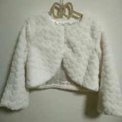 Catherine Cottage ホワイトファーコート 130