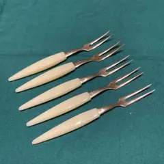 日本製 ステンレスフォーク 5本セット