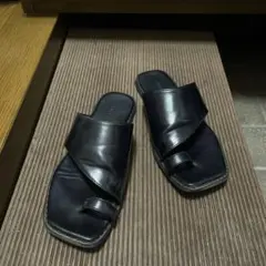 【格安出品】 ブラック トングサンダルのサムネイル