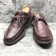 ホーキンス【26.5】ワークモック HL10041 革靴 シボ加工