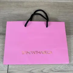 SAMANTHAVEGA ショップ袋 ピンクのサムネイル