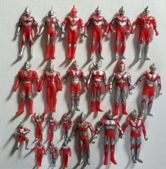 ウルトラマン　ソフビ大集合！　22体　 当時物