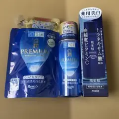 肌ラボ 白潤プレミアム 薬用浸透美白化粧水 セット&肌美精薬用美白化粧水 3点のサムネイル