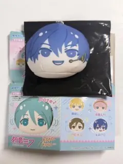 初音ミク おまんじゅう にぎにぎ マスコット KAITO カイト