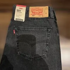 新品未使用Levi's 501 ブラックデニム W33 L30 Rタブ定価以下