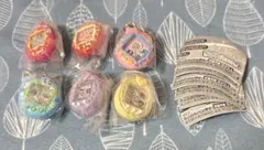 たまごっち　シャカシャカチャームコレクション３　全６種　コンプセット①