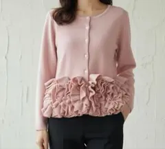 ✴︎新品未使用　スワンカーディガン【ピンク】