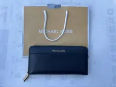 MICHAEL KORS ネイビー メンズの長財布