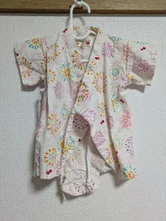 甚平ロンパース　70　金魚花火