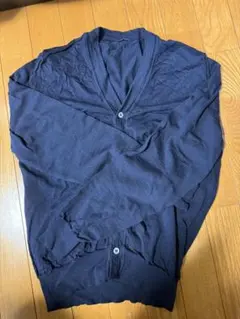 LARDINI ラルディーニ ウール カーディガン ネイビー 48