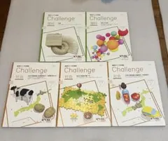 進研ゼミ 中学講座 Challenge 理科 社会 セット　チャレンジ 高校受験