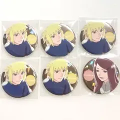ナルト NARUTO ミナト クシナ 缶バッジ - メルカリ