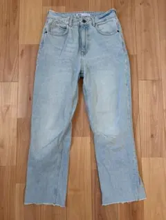 ZARA ライトブルー ストレートデニム EUR34