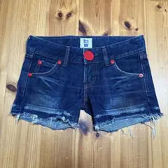 SLY×Lee スライ ×リー　カットオフ デニムショートパンツ sizeXS