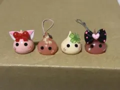 【値下げしました！】ほっぺちゃん ストラップ 4個セット