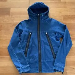 【超美品】BEAMS HEART デニムブルー フード付きパーカー